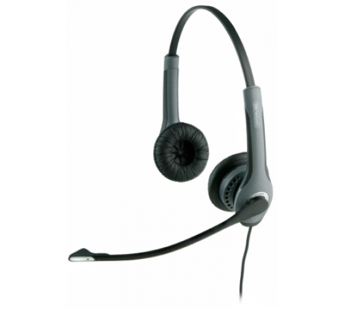 Гарнітура Jabra GN2000 Duo, NC, Flex Boom, QD, (300 - 3,400 Hz) (2009-820-104)