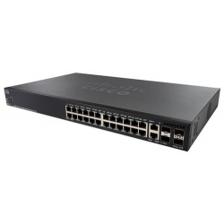  Коммутатор Cisco SB SG350X-24 (SG350X-24-K9-EU)