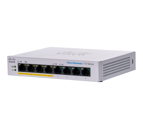 Комутатор Cisco CBS110-8PP-D-EU