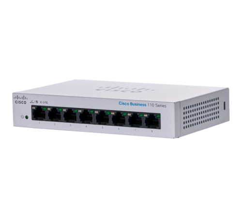 Комутатор Cisco CBS110-8T-D-EU