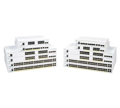 Комутатор Cisco CBS250-16P-2G (CBS250-16P-2G-EU)