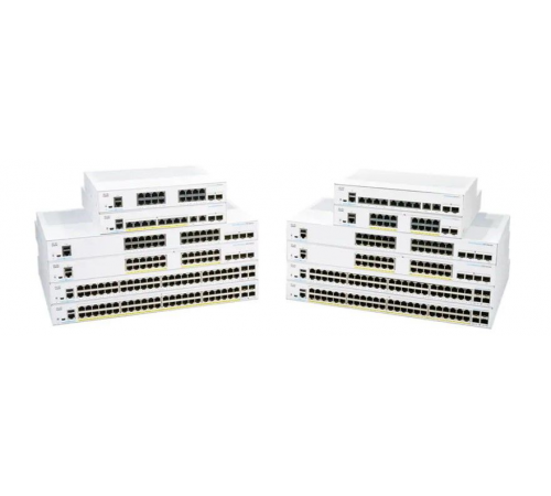 Комутатор Cisco CBS350-16FP-2G (CBS350-16FP-2G-EU)