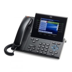 IP телефон Cisco CP-8961-CL-K9(c тонкой трубкой)