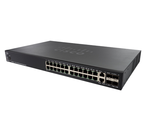 Комутатор Cisco SB SF550X-24P-K9 (SF550X-24P-K9-EU)