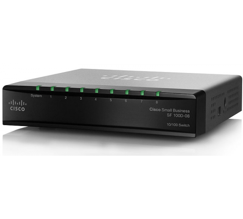 Комутатор Cisco SF100D-08 (SD208T)