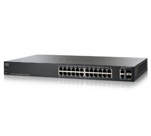 Комутатор Cisco SF200E-24P-EU