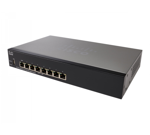 Комутатор Cisco SB SF350-08-K9-EU