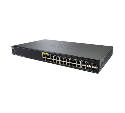 Комутатор Cisco SB SF350-24MP-K9 (SF350-24MP-K9-EU)