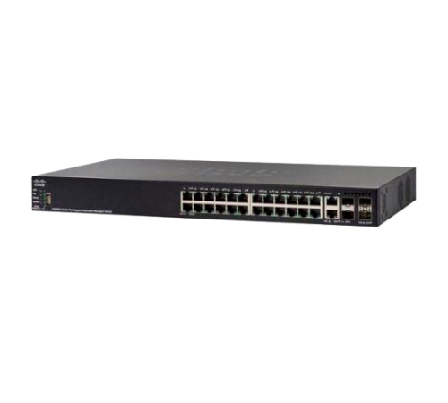 Комутатор Cisco SG250X-24P-K9-EU