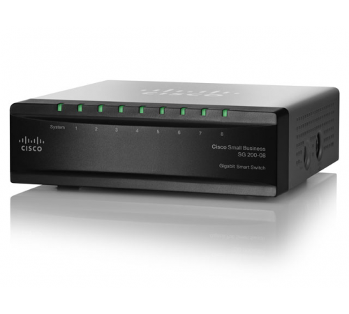 Комутатор Cisco SG 200-08 (SLM2008T)