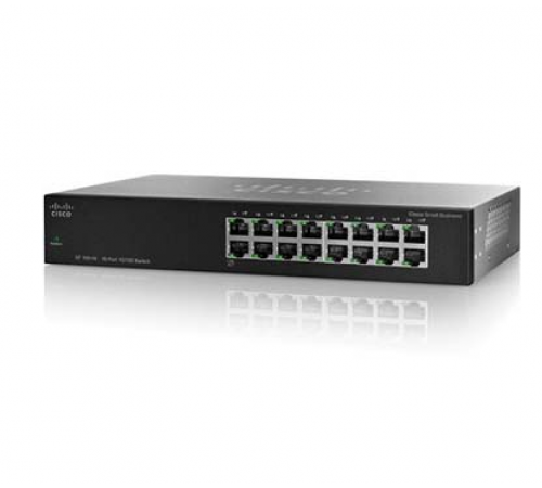 Комутатор Cisco SF100-16 (SR216T)