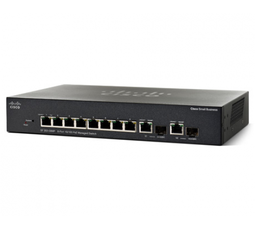 Комутатор Cisco SB SF302-08MP (SRW208MP-K9)