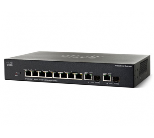 Комутатор Cisco SB SF302-08P (SRW208P-K9)