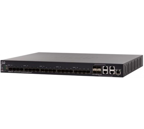 Комутатор Cisco SB SX550X-24F-K9 (SX550X-24F-K9-EU)