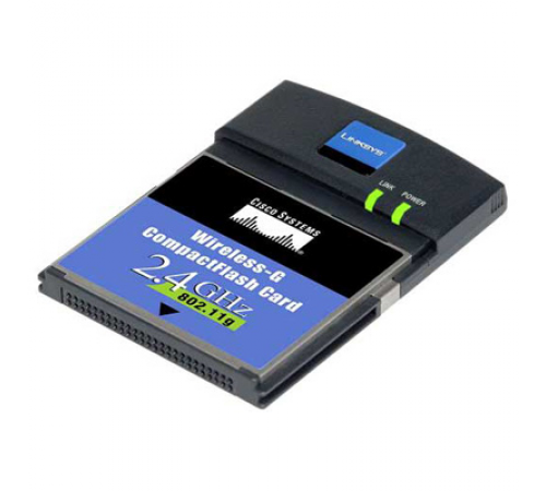 Wi-Fi адаптер Linksys Wireless G Compact Flash Card (WCF54G) Wi-Fi адаптер Linksys Wireless G Compact Flash Card (WCF54G)