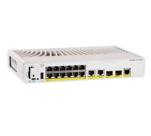 Комутатор Cisco C9200CX-12T-2X2G-E Комутатор Cisco C9200CX-12T-2X2G-E