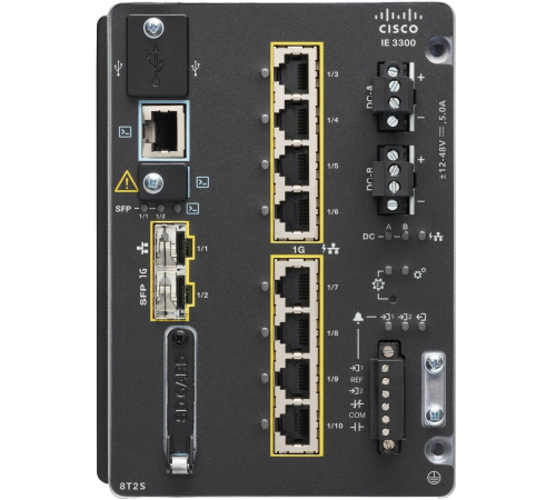 Комутатор Cisco IE-3300-8T2S-E Комутатор Cisco IE-3300-8T2S-E