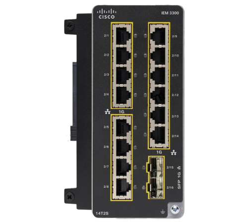 Модуль розширення для комутаторів Cisco IEM-3300-14T2S= Модуль розширення для комутаторів Cisco IEM-3300-14T2S=