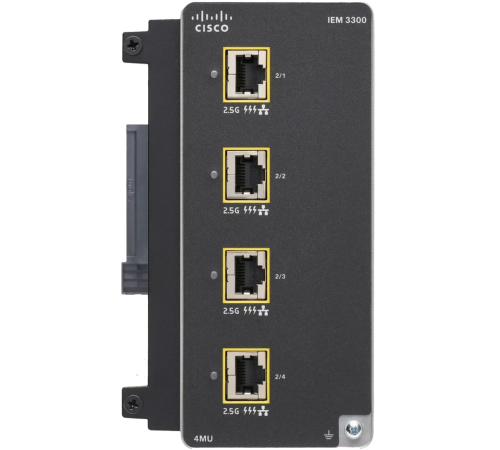 Модуль розширення для комутаторів Cisco IEM-3300-4MU= Модуль розширення для комутаторів Cisco IEM-3300-4MU=