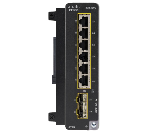 Модуль розширення для комутаторів Cisco IEM-3300-6T2S= Модуль розширення для комутаторів Cisco IEM-3300-6T2S=