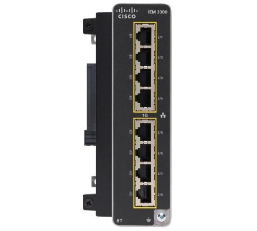 Модуль розширення для комутаторів Cisco IEM-3300-8T= Модуль розширення для комутаторів Cisco IEM-3300-8T=