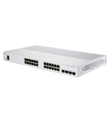 Комутатор Сisco CBS250-24P-4X-EU