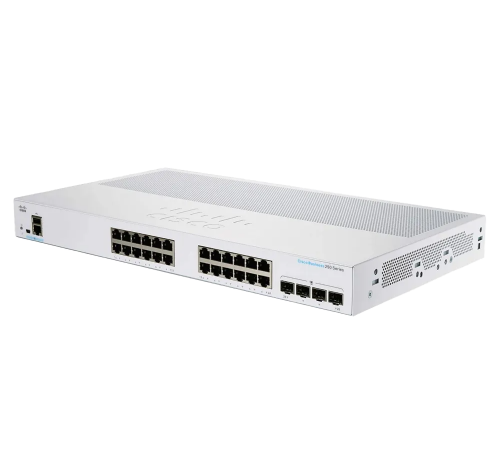 Комутатор Сisco CBS250-24PP-4G-EU Комутатор Сisco CBS250-24PP-4G-EU