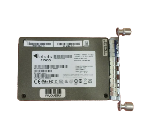 Накопичувач SSD Cisco FPR2K-SSD100= Накопичувач SSD Cisco FPR2K-SSD100=