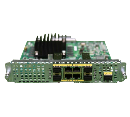 Інтерфейсний модуль Cisco SM-X-4X1G-1X10G= Інтерфейсний модуль Cisco SM-X-4X1G-1X10G=