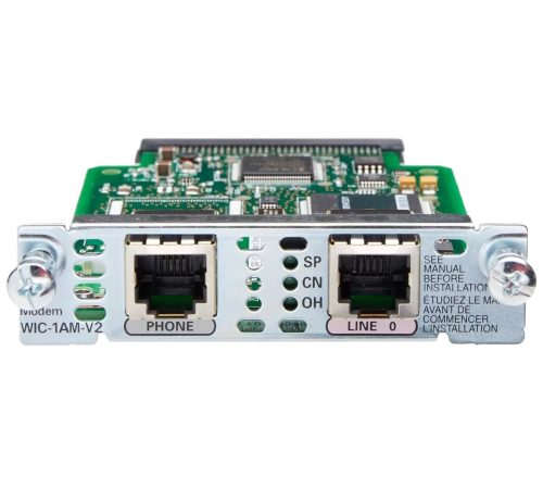Інтерфейсний модуль Cisco WIC-1AM-V2= Інтерфейсний модуль Cisco WIC-1AM-V2=