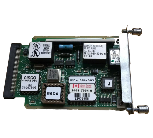 Інтерфейсний модуль Cisco WIC-1DSU-56K4= Інтерфейсний модуль Cisco WIC-1DSU-56K4=