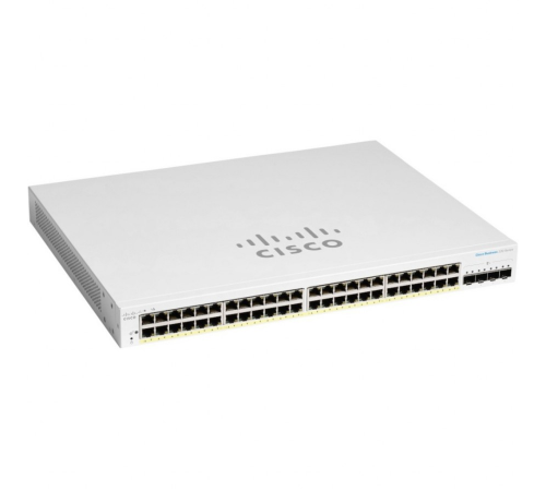 Комутатор Cisco CBS220-48FP-4X-EU