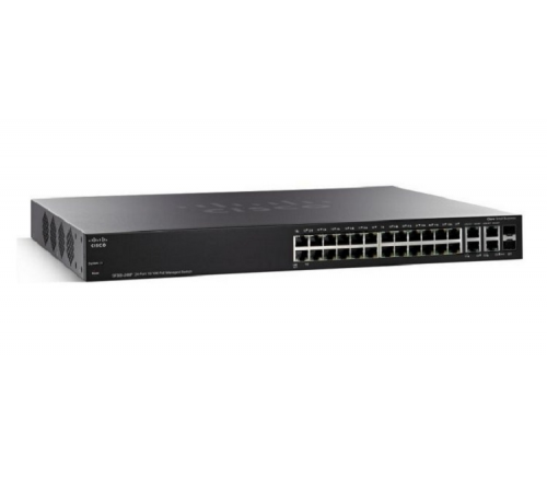 Комутатор Cisco SB SF300-24MP (SF300-24MP-K9-EU)