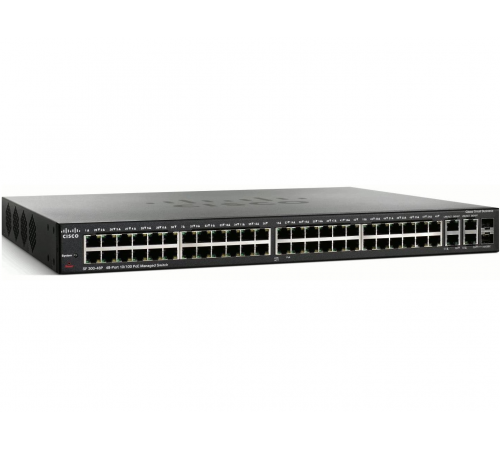 Комутатор Cisco SB SF300-48P (SRW248G4P-K9-EU)