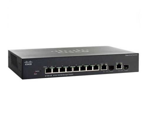 Комутатор Cisco SB SF302-08 (SRW208G-K9-G5-EU)