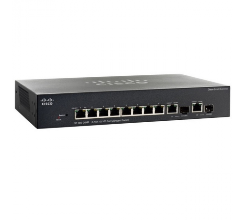 Комутатор Cisco SB SF302-08MP (SRW208MP-K9-EU)