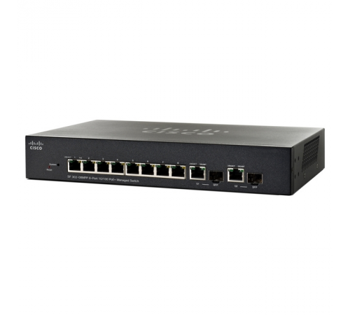 Комутатор Cisco SB SF302-08MPP (SF302-08MPP-K9-EU)