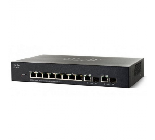 Комутатор Cisco SB SF302-08P (SRW208P-K9-EU)