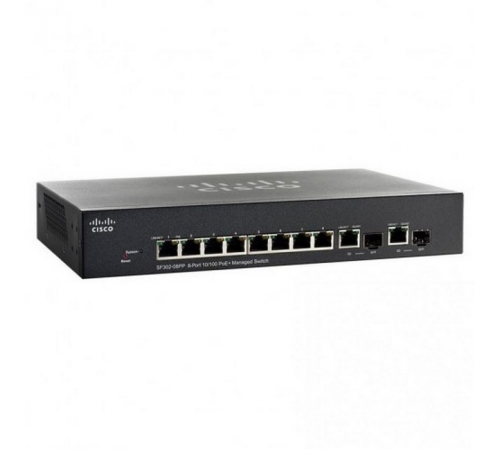 Комутатор Cisco SB SF302-08PP (SF302-08PP-K9-EU)