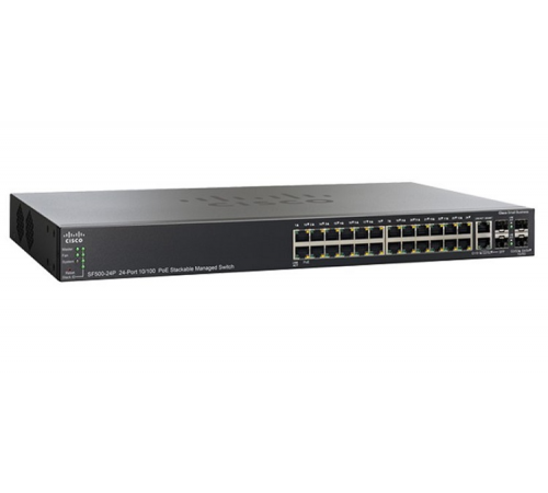 Комутатор Cisco SB SF500-24P (SF500-24P-K9-G5-EU)