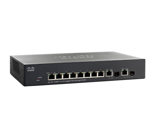 Комутатор Cisco SB SG300-10MPP (SG300-10MPP-K9-EU)