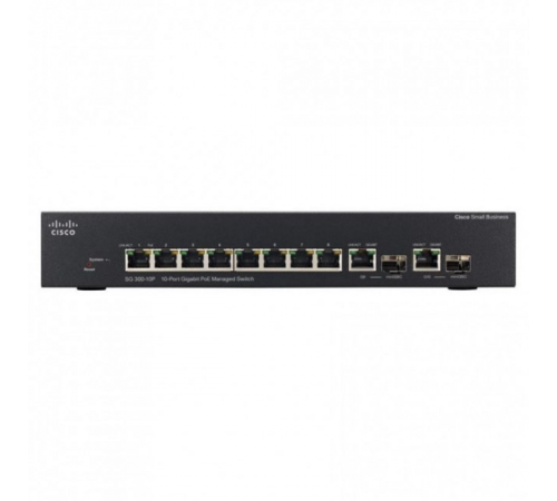 Комутатор Cisco SB SG300-10P (SRW2008P-K9-EU)