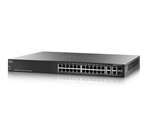 Комутатор Cisco SB SG300-28MP (SG300-28MP-K9-EU)