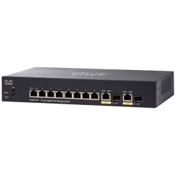 Коммутатор Cisco SB SG350-10MP-K9 (SG350-10MP-K9-EU)