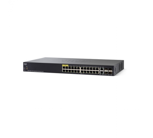 Комутатор Cisco SB SG350-28MP-K9 (SG350-28MP-K9-EU)