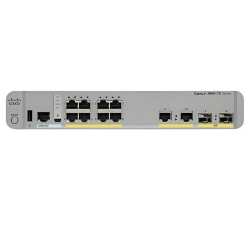 Комутатор Cisco WS-C2960CX-8TC-L