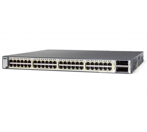 Комутатор Cisco WS-C3750E-48PD-E