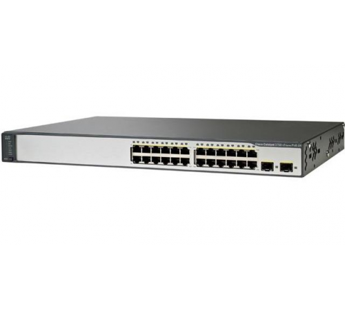 Комутатор Cisco WS-C3750V2-24PS-E