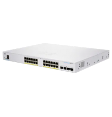 Комутатор Cisco CBS350-24FP-4G-EU