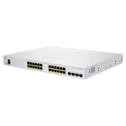 Коммутатор Cisco CBS350-24FP-4G-EU